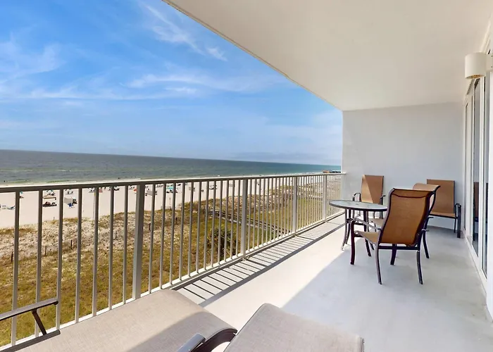 Gulf-front W Big Views Balcony Wifi & Shared Pools Hot Tubs & Gym * Gulf Shores