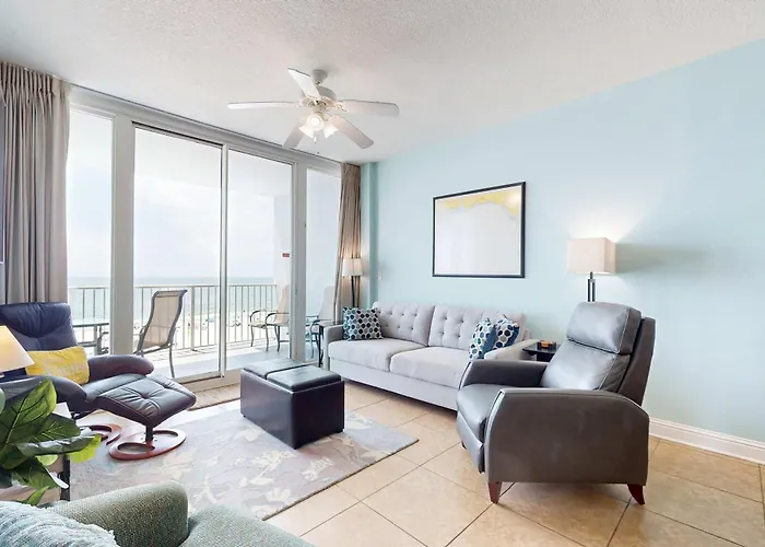 Gulf-front W Big Views Balcony Wifi & Shared Pools Hot Tubs & Gym Holiday home Gulf Shores