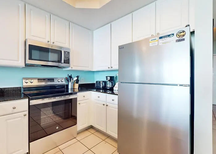Gulf-front W Big Views Balcony Wifi & Shared Pools Hot Tubs & Gym Holiday home