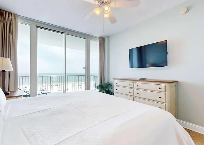 Gulf-front W Big Views Balcony Wifi & Shared Pools Hot Tubs & Gym *
