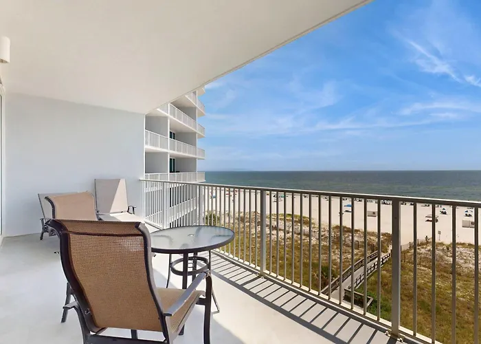 Gulf-front W Big Views Balcony Wifi & Shared Pools Hot Tubs & Gym