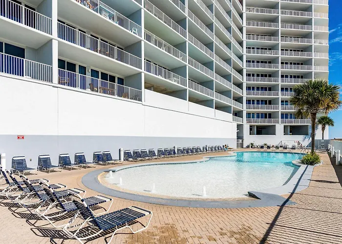 Gulf-front W Big Views Balcony Wifi & Shared Pools Hot Tubs & Gym Holiday home