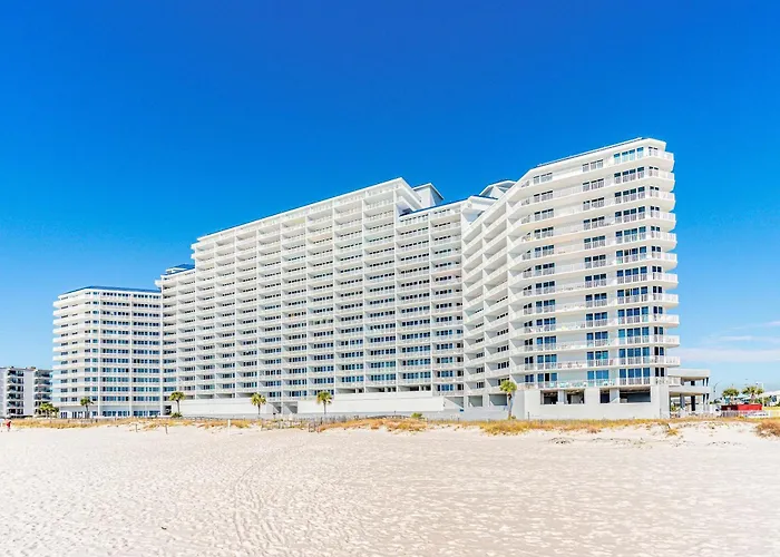 Gulf-front W Big Views Balcony Wifi & Shared Pools Hot Tubs & Gym *